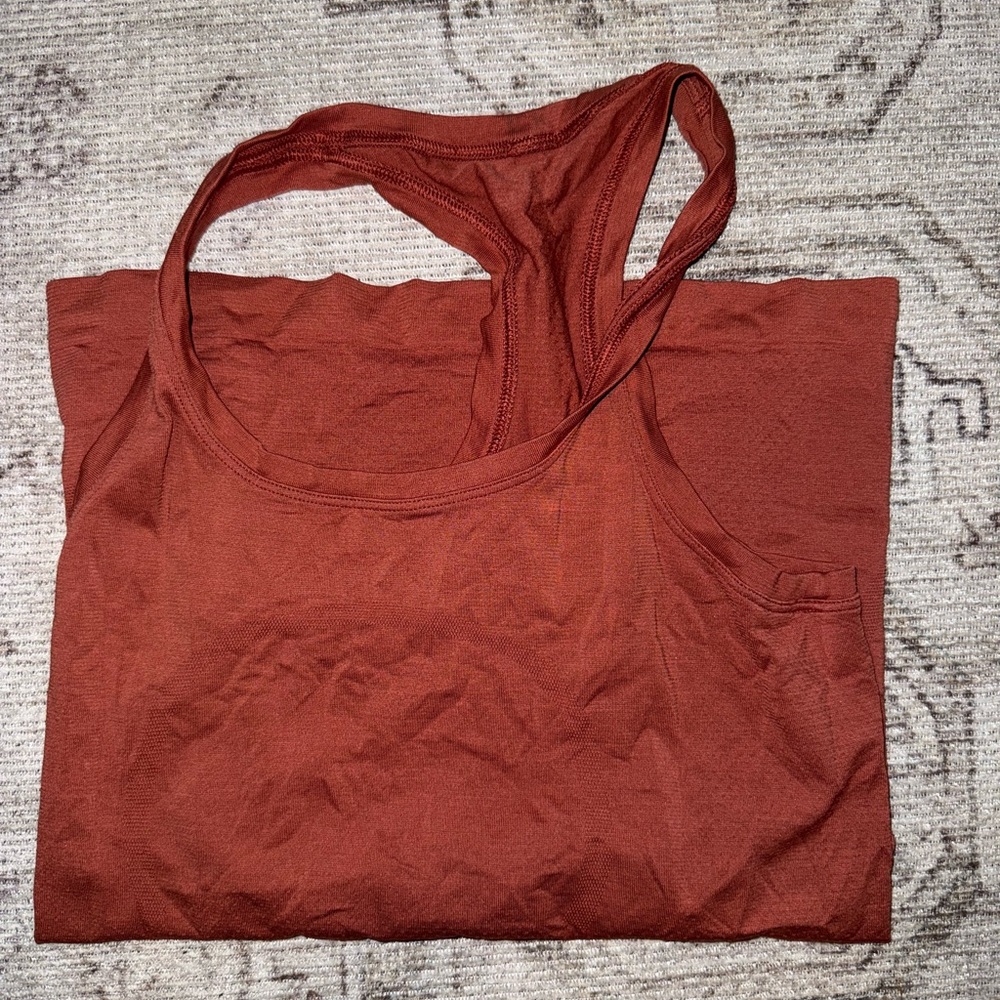 lululemon coral racer length swiftly tank